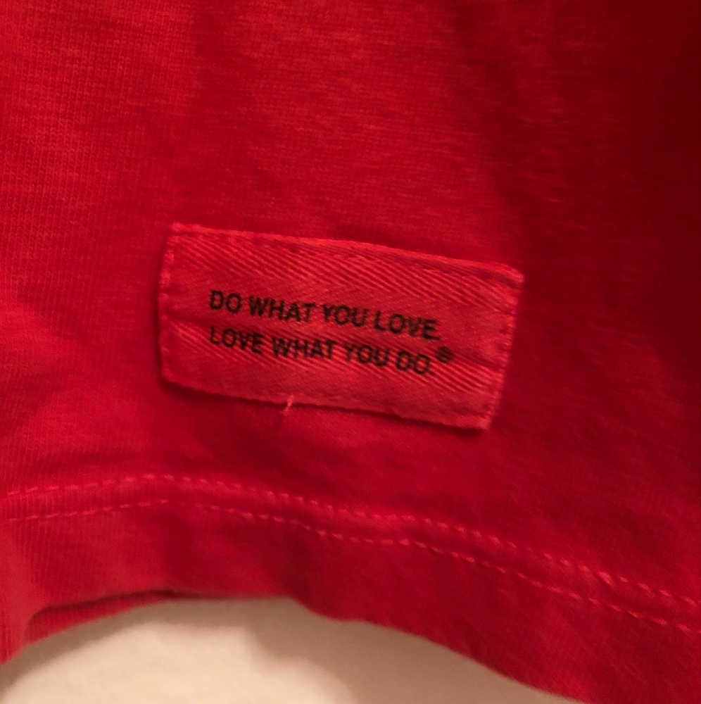 Life Is Good Size M Red with Green Heart Wreath Christmas Long Sleeve Shirt - Picture 3 of 4
